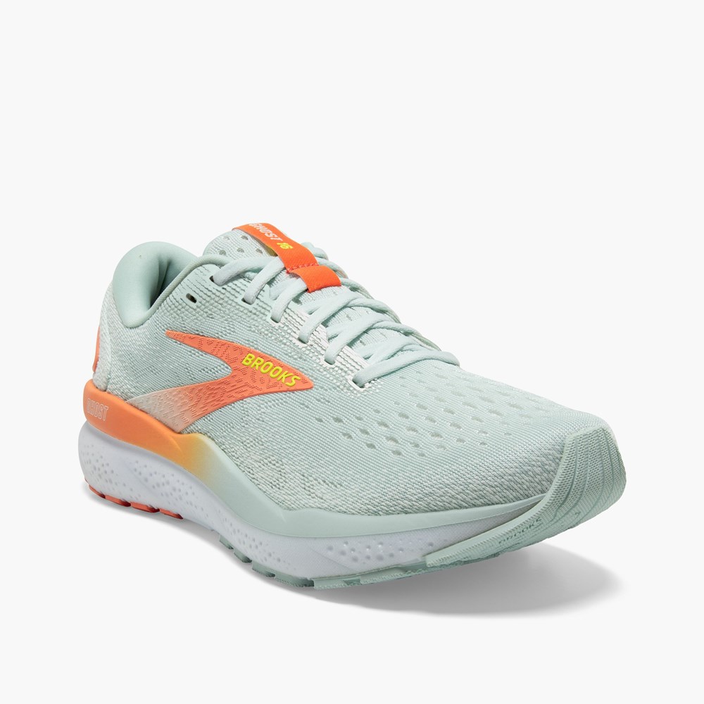 Chaussures Running Route Brooks Ghost 16 Grise Femme | GJZ-3627696